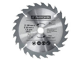 Пиляльний диск PARKSIDE 150х20х1,6мм (24зуба) Німеччина