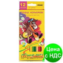 Олівці кольорові "MARCO" Пегашка (12 кольорів)