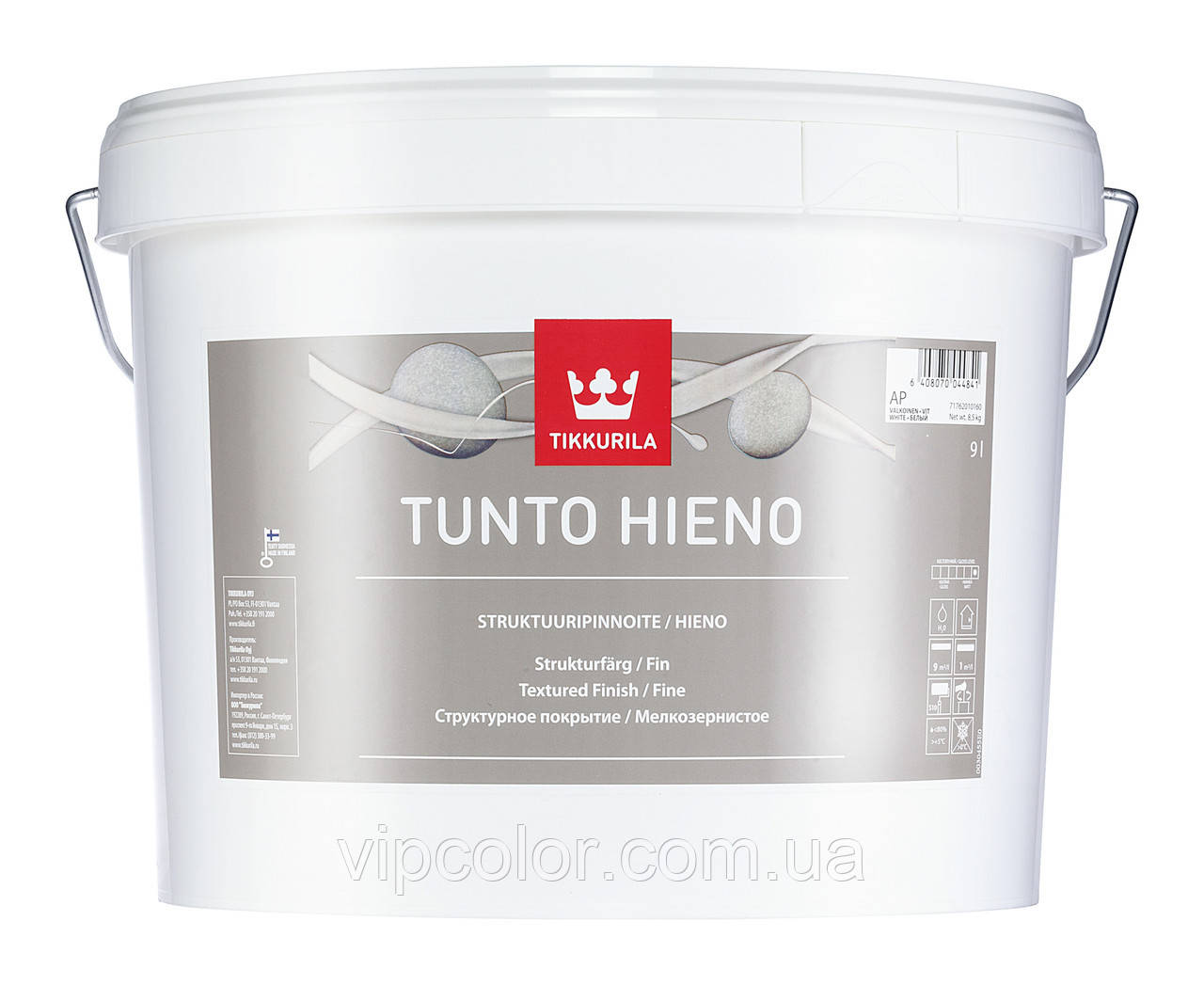 Tikkurila Tunto Hieno покриття для стін в приміщеннях АР 9л