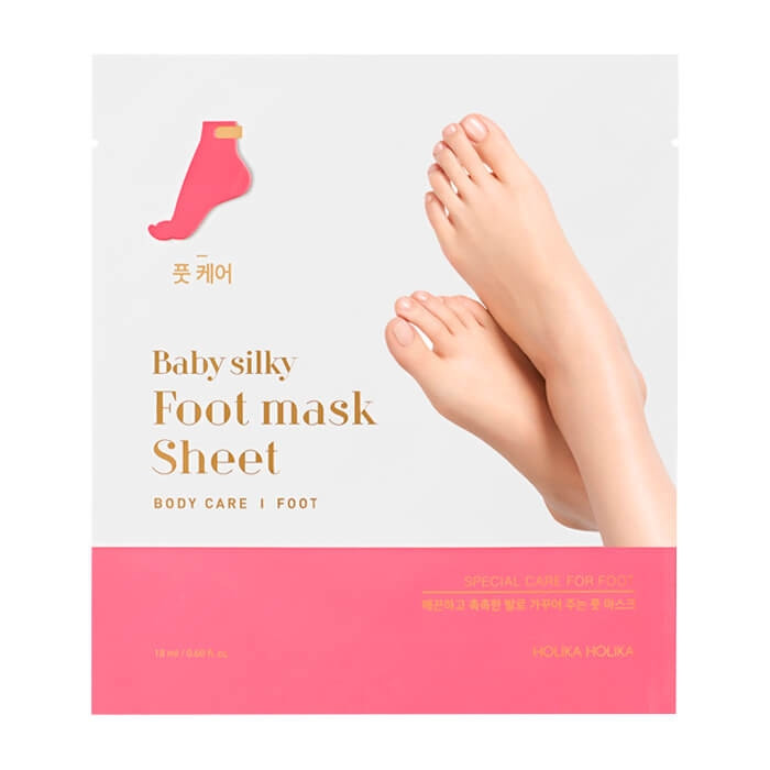 Зволожуюча маска-носочки для ніг Holika Holika Baby Silky Foot Mask Sheet 18мл х 2шт (8806334344184)