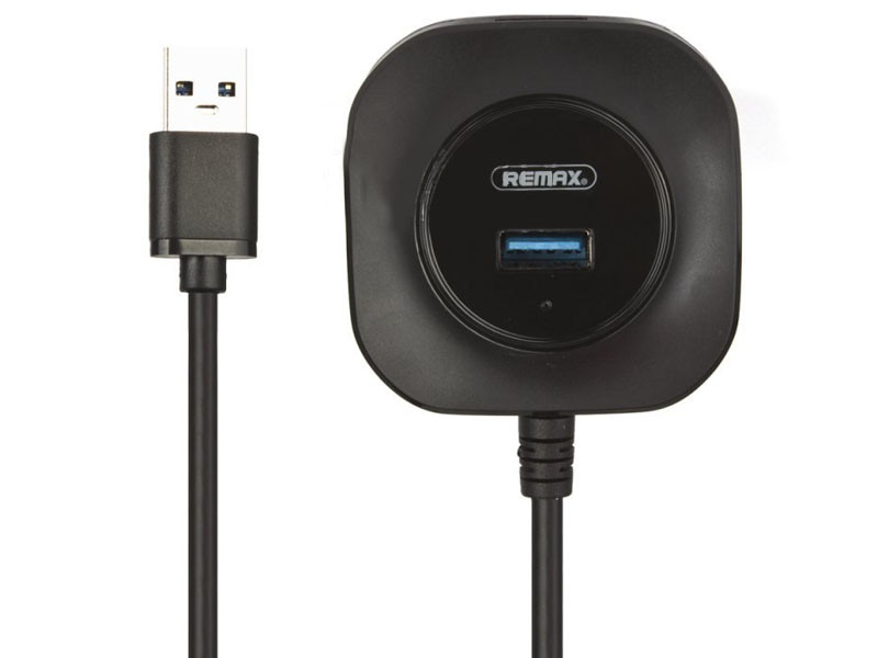 USB-концентратор Remax Fonye Series Hub RU-U8 Black