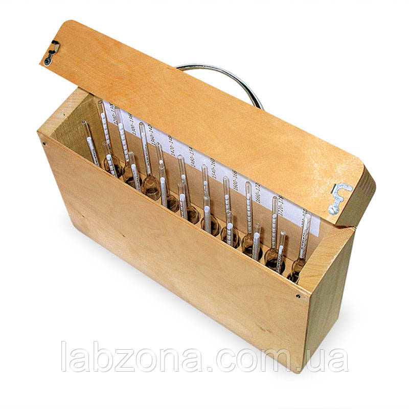 Ареометри. Набір загального призначення АОН-19 шт