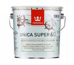 Unica Super Tikkurila 60 глянцевий універсальний лак EP 2,7 л