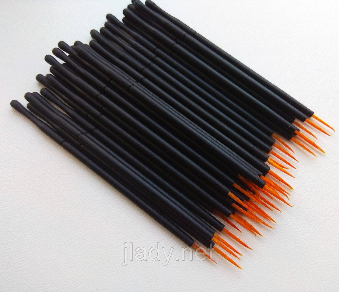 Пензель для хні, жовта (Пакет 50 шт.)