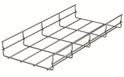 Дротовий лоток 50х400 довжина 3м, нержавіюча сталь, дкс [fc5040inox], фото 1