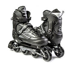 Дорослі ролики Scale Sports Adult Skates Black 41-44