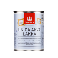 Tikkurila Unica Akva Lakka быстросохнущий лак для дерева EP 2,7л