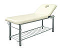 Масажний стіл-кушетка Біла з кріпленням для простирадл мод. 219, фото 3