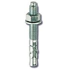 М10х75 прижим 10мм анкер розпірний з гайкою оцинкована сталь [CM481075] ДКС