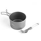 Кухоль титановий Toaks BWL-550-D103 на 550 мл. Чашка з титану., фото 2