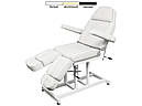 Педикюрне крісло-кушетка Біле мод. 246T, фото 2