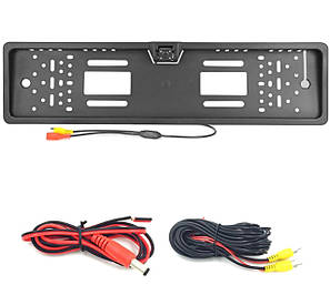 Камери заднього виду в рамці номери