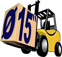 Шини на навантажувач обід 15"