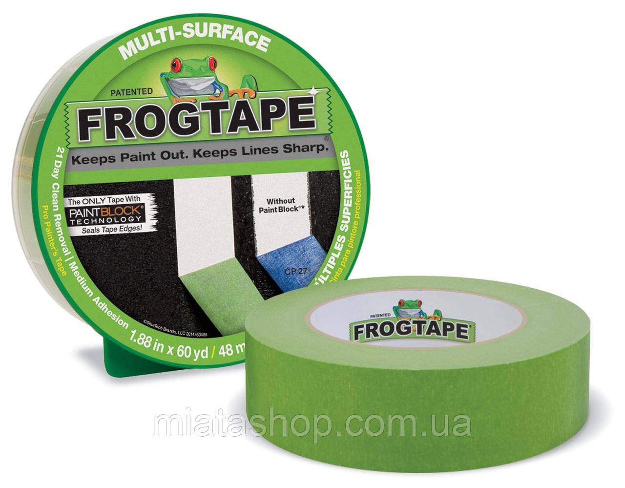  малярная лента Frogtap 48 мм х 55 м зеленая: продажа .
