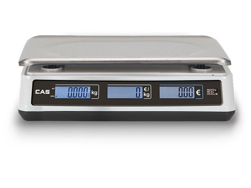 Весы торговые без стойки CAS PR II B до 30 кг - фото 2 - id-p997088950