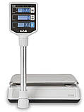 Ваги торговельні CAS PR II P до 15 кг, фото 2