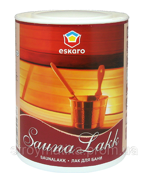 Купить Лак для сауны и бани SAUNA LAKK ESKARO, цена 431.50 ₴ — Prom.ua ...