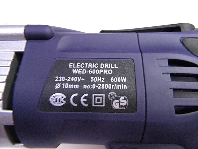 Дрель Wintech WED-600PRO - фото 5 - id-p9724975