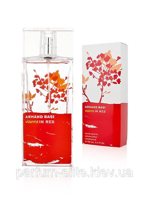 Женская туалетная вода Armand Basi Happy in Red 30ml - фото 5 - id-p104086719