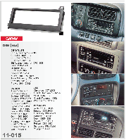 Рамка переходная Carav 11-015 Chrysler/Jeep/Dodge/Plymouth 1DIN