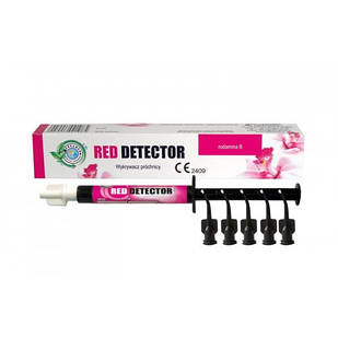 Red Detector (Ред детектор), шприц 2 мл, засіб для індикації карієсу, Cerkamed