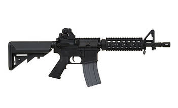 Страйкбольний аналог карабіна M4 CQBR CM.002 FULL METAL — BLACK [CYMA], фото 3
