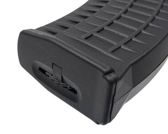 Бункерний магазин для АК "Вафля" (500 кульок) — Black [CYMA] (для страйкболу), фото 2