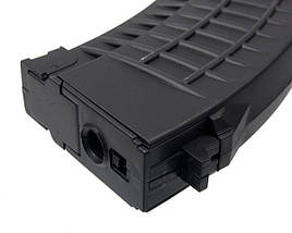 Бункерний магазин для АК "Вафля" (500 кульок) — Black [CYMA] (для страйкболу), фото 3