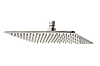 Душ верхній, квадратний , з нержавіючої сталі з шарнірною гайкою (ССК-20 А), фото 8