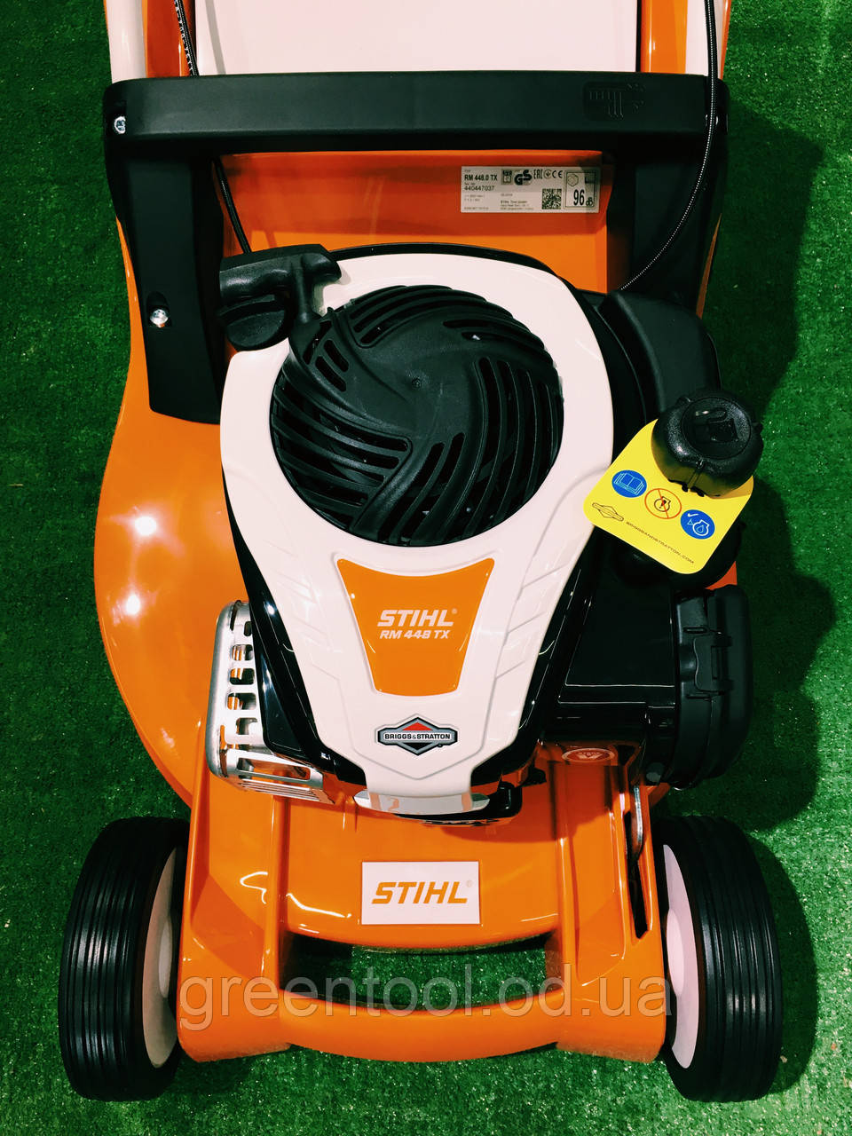 ГАЗОНОКОСИЛУВКА STIHL RM 448 T самохідна, фото 1