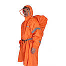 Дощовик пончо плащ-палатка накидка від дощу на рюкзак до 80 літрів Bluefield розмір XL, фото 2