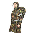 Дощовик пончо плащ-палатка накидка від дощу на рюкзак до 80 літрів Bluefield розмір XL, фото 3