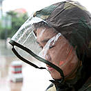 Дощовик пончо плащ-палатка накидка від дощу на рюкзак до 80 літрів Bluefield розмір XL, фото 10