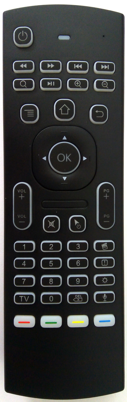 Air mouse MX3 пульт ДК програмований, російська клавіатура з мікрофоном