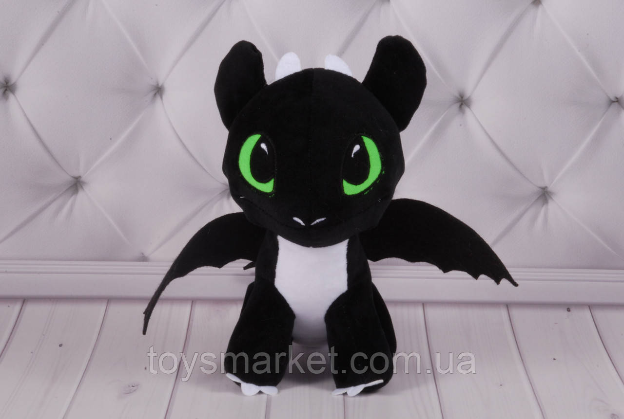 М'яка іграшка Еллісон, дитинча Беззубика і Денний Фурії, Як приручити дракона, 24 см, фото 1