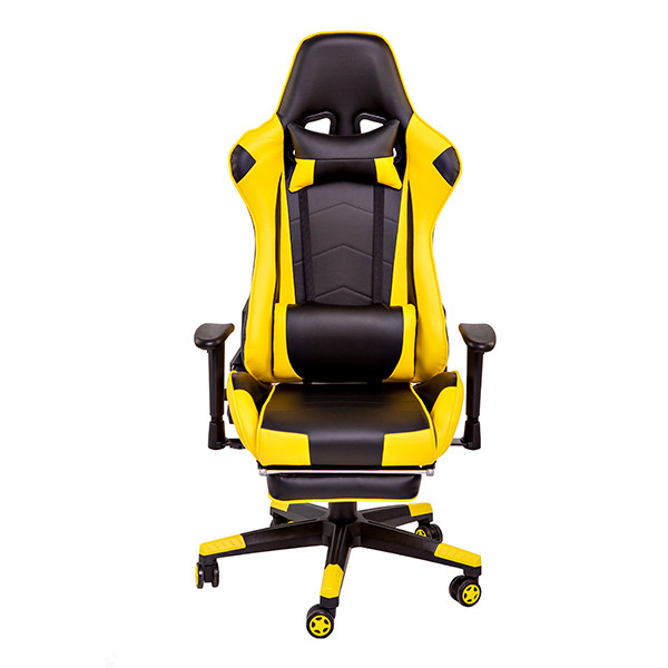 Крісло геймерське Drive black-yellow BL7503 wiht footrest Omega Goodwin