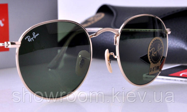 Чоловічі сонцезахисні окуляри в стилі RAY BAN 3447 001 LUX