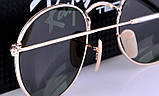 Жіночі сонцезахисні окуляри в стилі RAY BAN 3447 001 LUX, фото 4