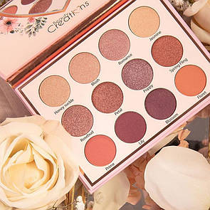 Тіні для очей Beauty Creations Floral Bloom Eye Bloom Palette (12 кольорів)