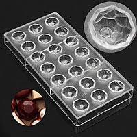 Форма для шоколаду діамант круглий, фото 1