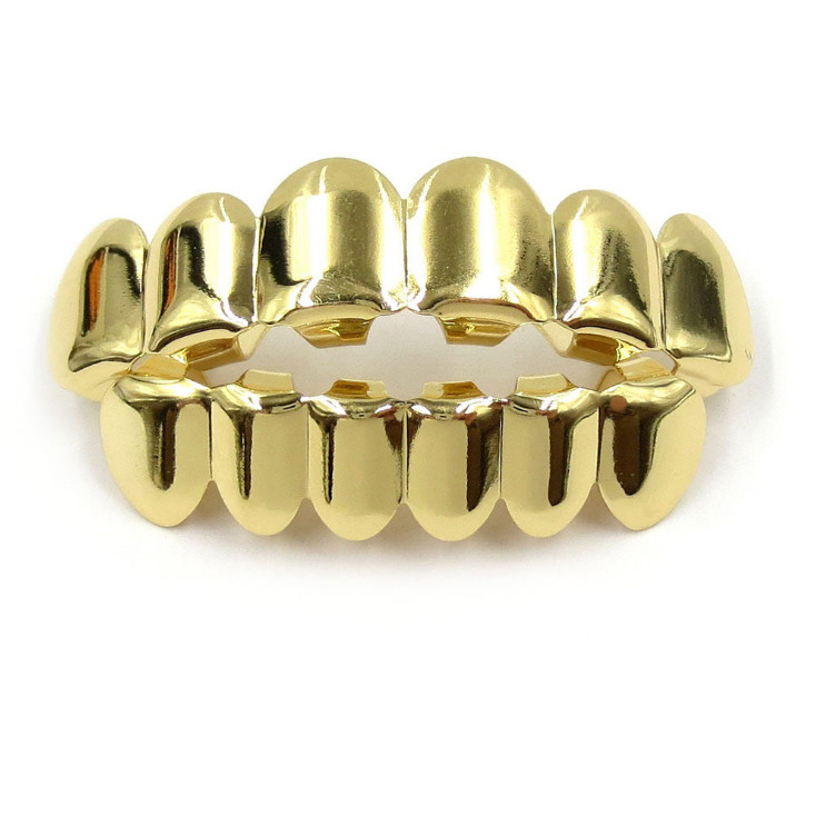 Зуби (брекети,грілзи) золото нержавіюча сталь Grillz