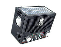Радиоприемник NS 1556 + solar портативное радио для дома отдыха дачи