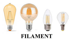 Світлодіодні лампи LED FILAMENT