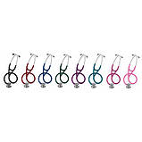 Кардіологічний стетоскоп 3M Littmann Cardiology IV чорний NEW 6152, фото 7