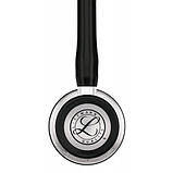 Кардіологічний стетоскоп 3M Littmann Cardiology IV чорний NEW 6152, фото 5
