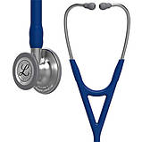 Кардиологічний стетоскоп 3M Littmann Cardiology IV темно-синій 6154, фото 7