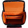 Рюкзак шкільний каркасний з ліхтариками Bagland Успіх 12л (00551703 5513 чорний 175К), фото 3