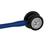 Кардіологічний стетоскоп 3M Littmann Cardiology IV темно-синій з чорною головкою 6168, фото 4