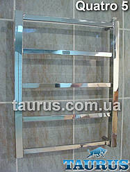 Маленька сушарка для рушників Quatro 5/550х450 водяна й електрична, двоконтурна