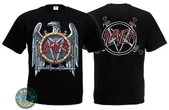 Футболка SLAYER лого орел, фото 2